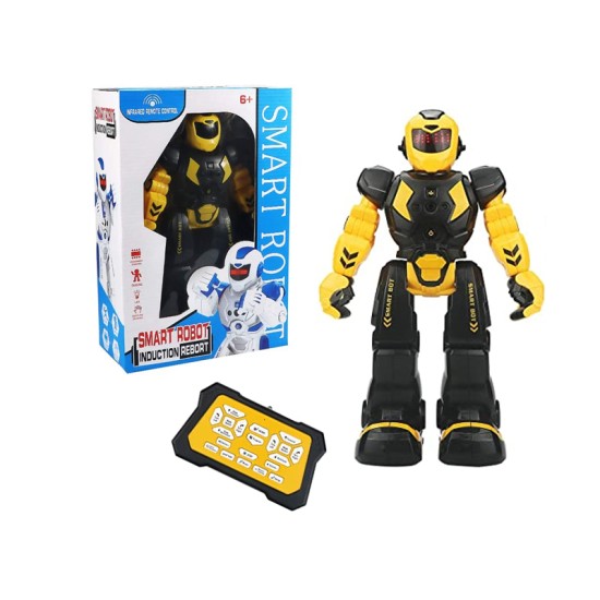 ZHONGYI SMART ROBOT 822 WITH INFRARED REMOTE CONTROL YELLOW